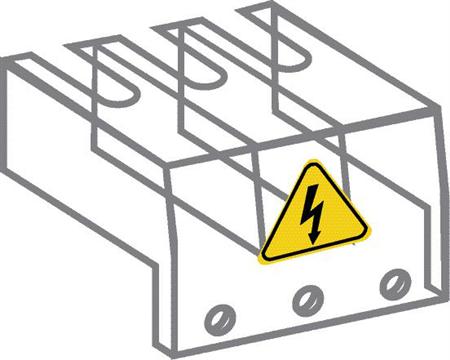 Afschermkap aansluitklem hoofdkabel